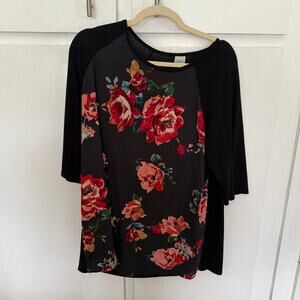 Lot of 3 Plus Size Blouses various brands XL, 1X